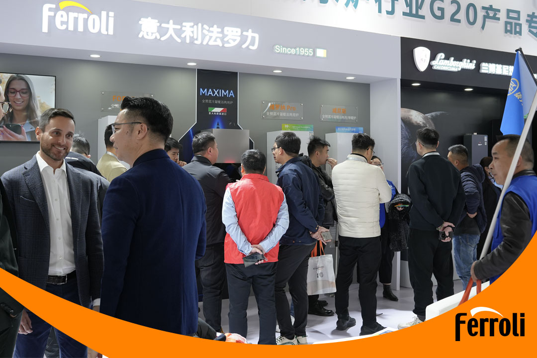 灋(fa)羅力(li)攜高(gao)端品(pin)牌蘭博基尼熱能(néng)亮相ISH中(zhong)國(guo)供熱展(zhan)